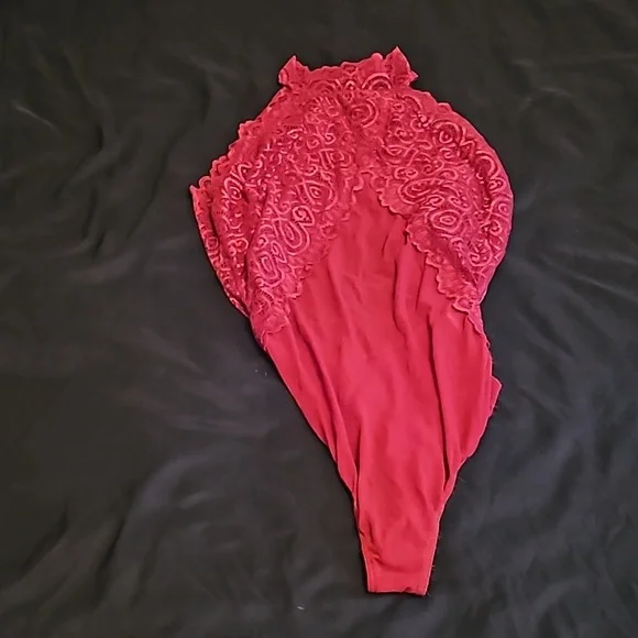 Lace and Sheer bodysuit - Picture 1 of 3